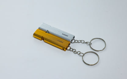 TANOSEE All-Metal Emergency Survival Whistle - 120dB Loud Alarm for Outdoor Sports/Camping/Hiking Safety
