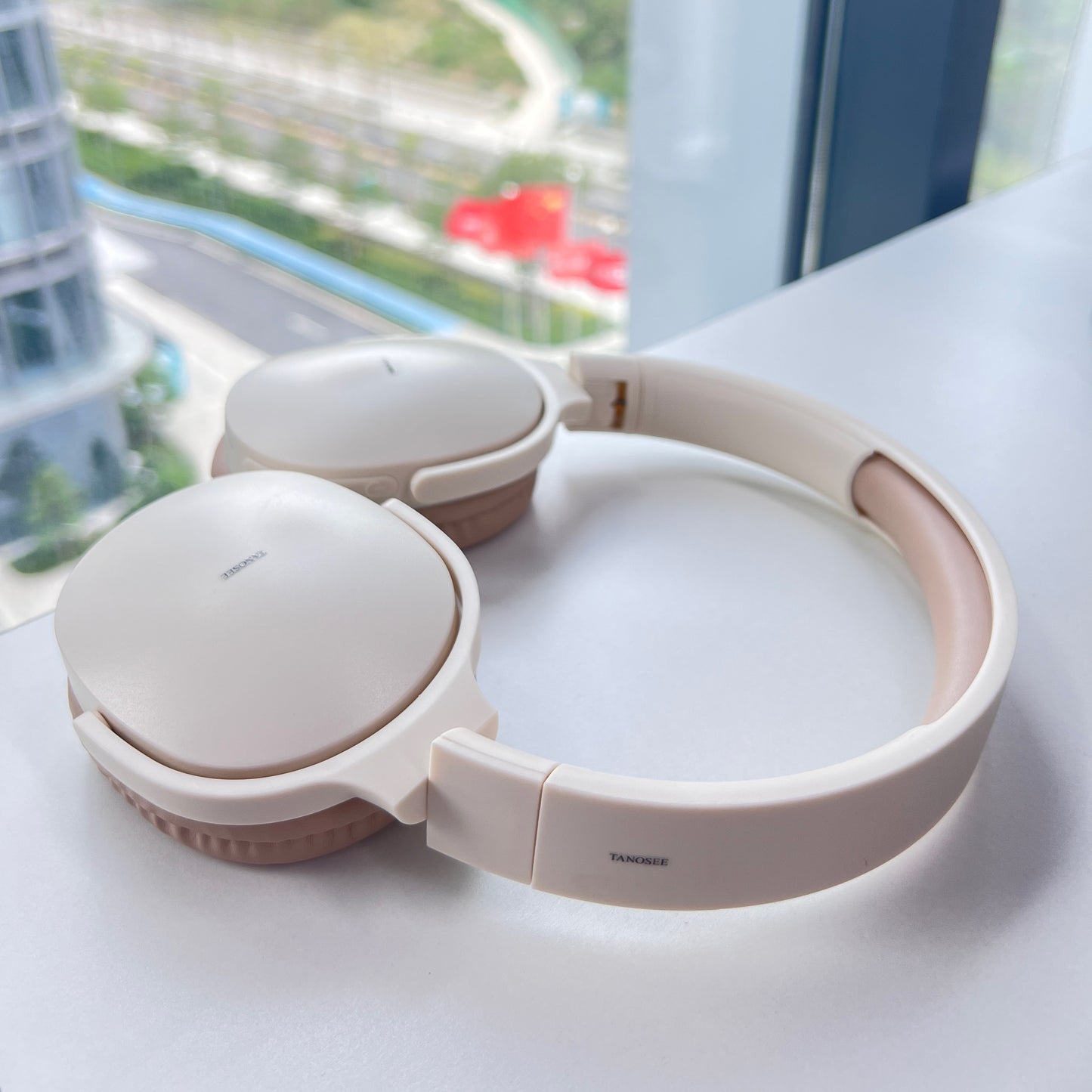 TANOSEE Pro Gaming Wireless Headphones - Long Playtime, Bluetooth for PC/Mobile