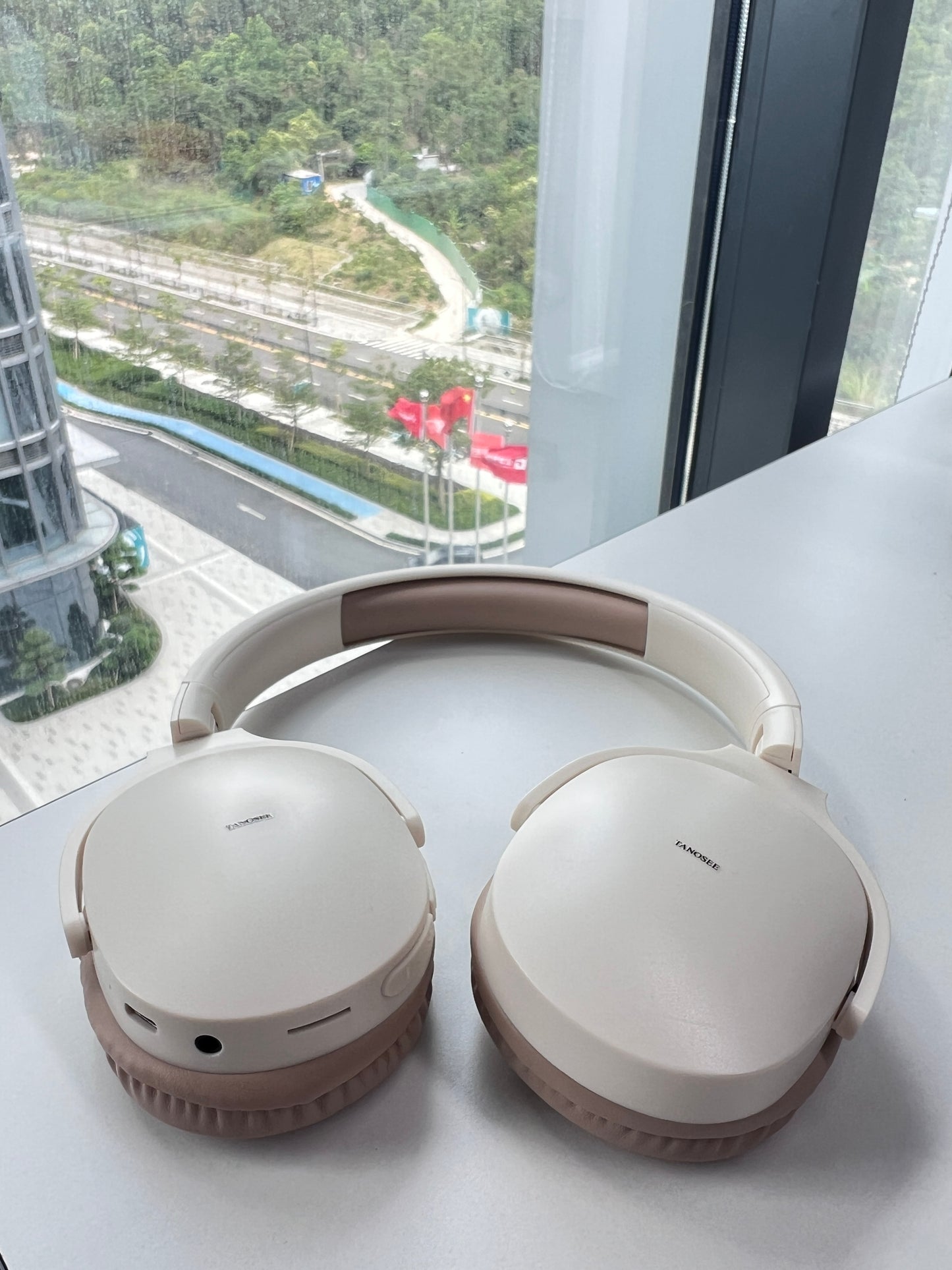 TANOSEE Pro Gaming Wireless Headphones - Long Playtime, Bluetooth for PC/Mobile