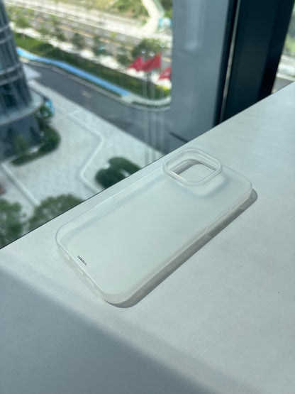 TANOSEE 16 pro max mobile phone case new frosted transparent mobile phone case bare phone feel
