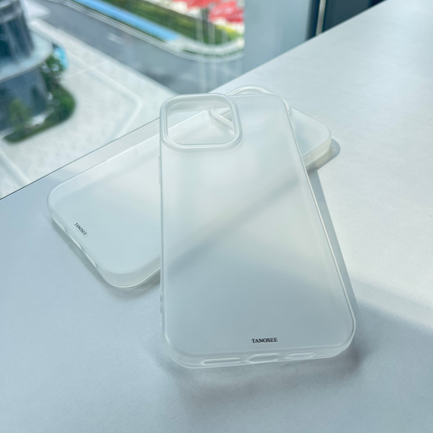 TANOSEE 16 pro max mobile phone case new frosted transparent mobile phone case bare phone feel