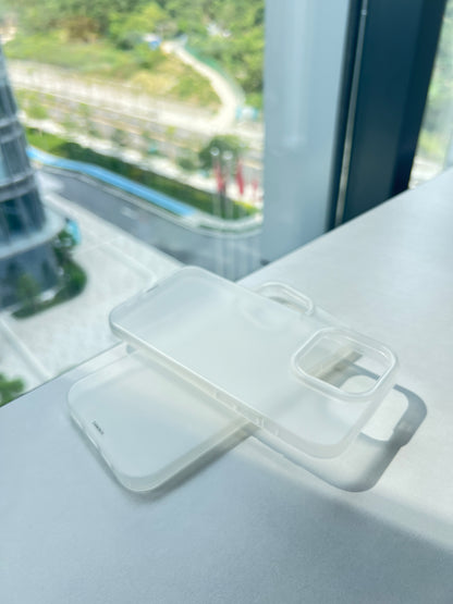 TANOSEE 16 pro max mobile phone case new frosted transparent mobile phone case bare phone feel